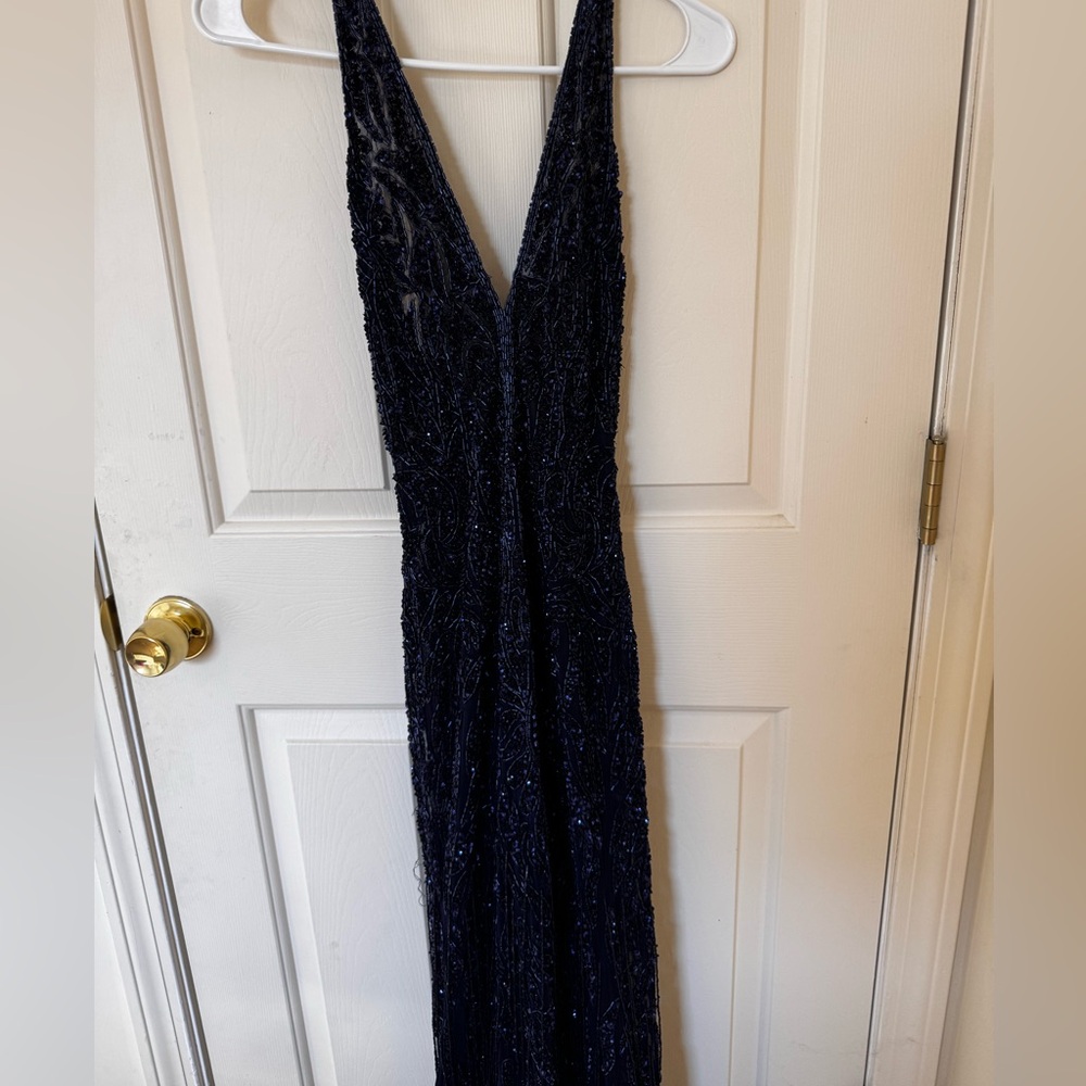absolutely stunning sherri hill dress with thousands of hand stitched beads